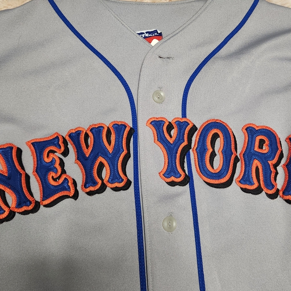 Jose Reyes, stitched, New York Mets Majestic Jersey - Picture 3 of 7